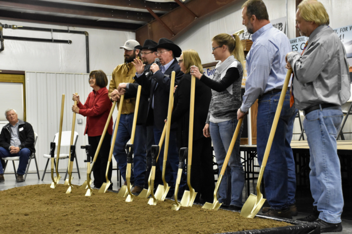 New Events Facility Holds Ground Breaking