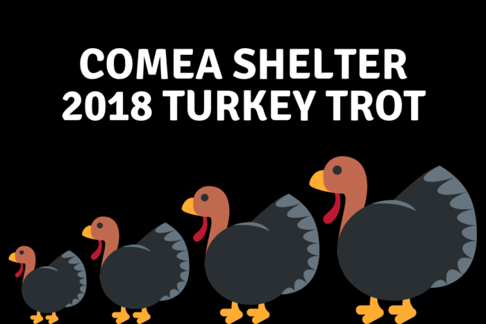 2018 COMEA SHELTER  TURKEY TROT