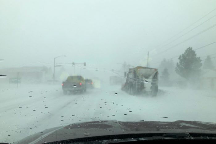 Blizzard Conditions Impacting Roads