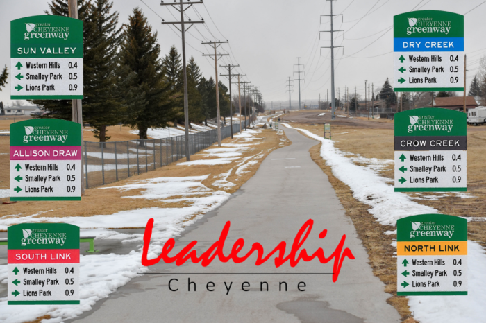 Leadership Cheyenne Class to Raise Funds for Greenway Wayfinding Signs