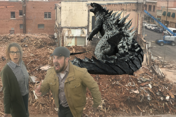 Godzilla Fights Blight