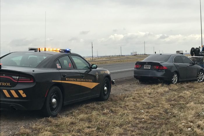 Pursuit Comes To An End West Of Cheyenne, Wyoming