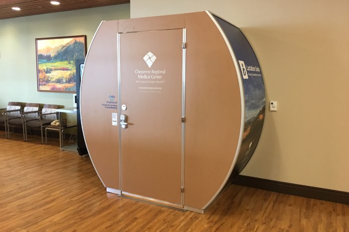Breastfeeding Pod Installed at Cheyenne Regional Medical Center