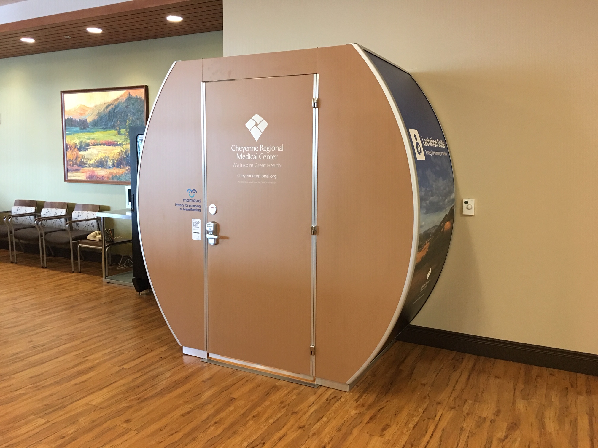 Breastfeeding Pod Installed At Cheyenne Regional Medical Center Shortgo