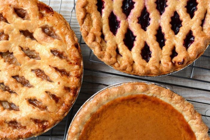 Thanksgiving Pies for Donors