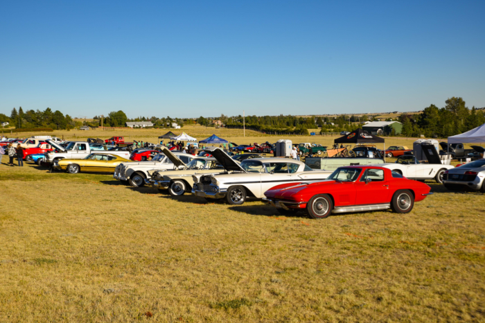 Car show made debut, benefits three charities