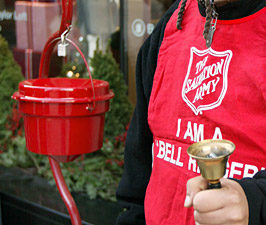 Bells are ringing virtually for the Salvation Army