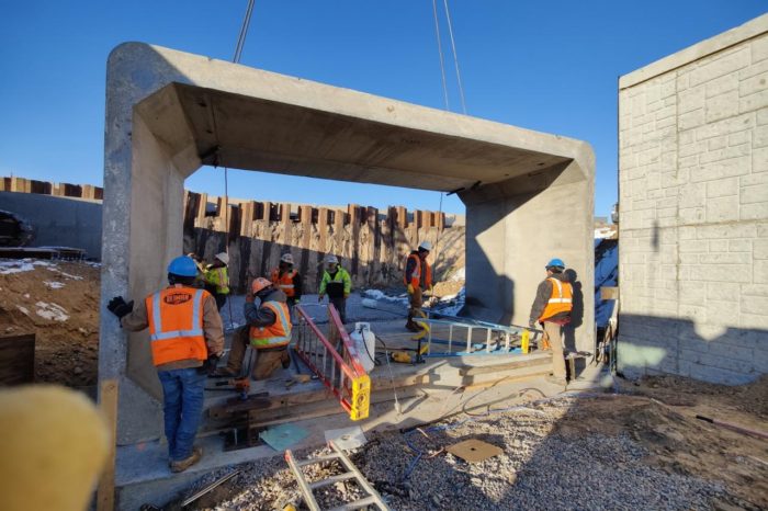 Progress Continues on Greenway Underpass near LCCC, Sweetgrass Housing
