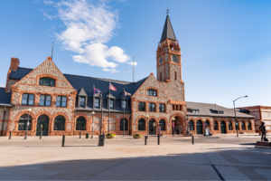 Cheyenne Train Depot.