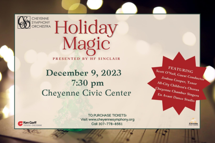 Holiday Magic Civic Center promotional flyer.