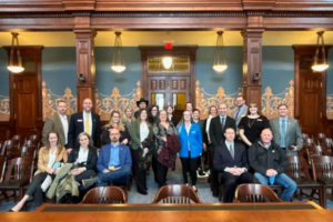 Leadership Cheyenne Class of 2024 at Legislative Day.