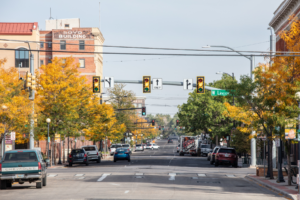 Street in Cheyenne.