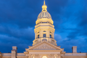 Wyoming Capitol building.