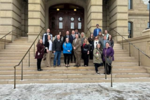 Leadership Cheyenne class at Legislature Day.