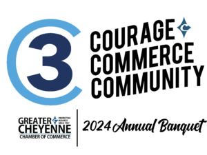 Logo for the 2024 Cheyenne Chamber Annual Banquet.