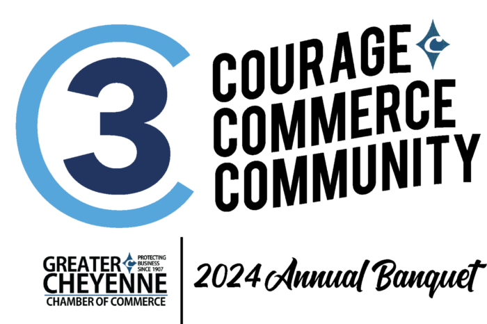 Logo for the 2024 Cheyenne Chamber Annual Banquet.