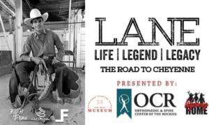 Graphic for Lane Frost movie showing.