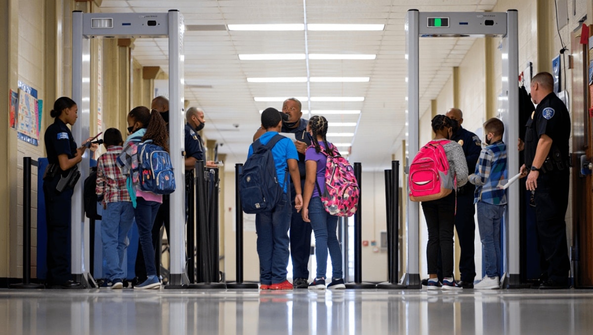 Georgia could become the first state with weapons detection in all public schools