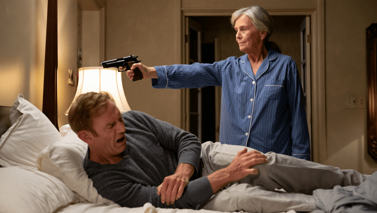 Woman blasted man with .380 then hopped into bed and slept like a baby after he gave her the pistol and dared her 'to shoot him' during argument: Police