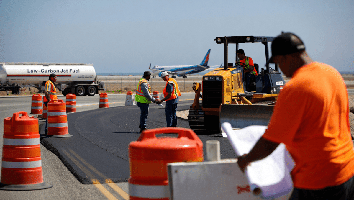 California wants to fund green jet fuel — by raiding your road repair budget