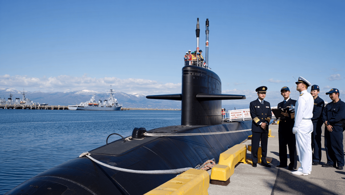 South Korea submarine in Canada in sales pitch to supply Canada’s fleet