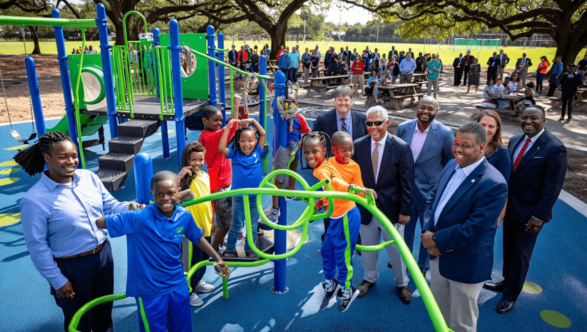 ‘Investing in our community’: City celebrates Dunbar Field renovations