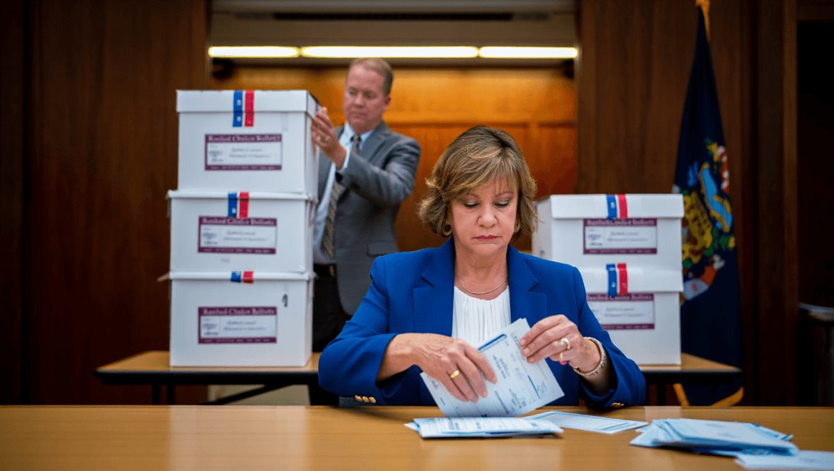 Maine counts ranked choice ballots to determine nominees for governor and a US House race