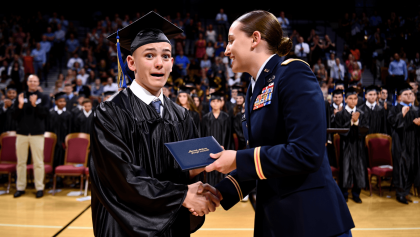 Watch soldier sister surprise brother on his graduation dayMilitarykind