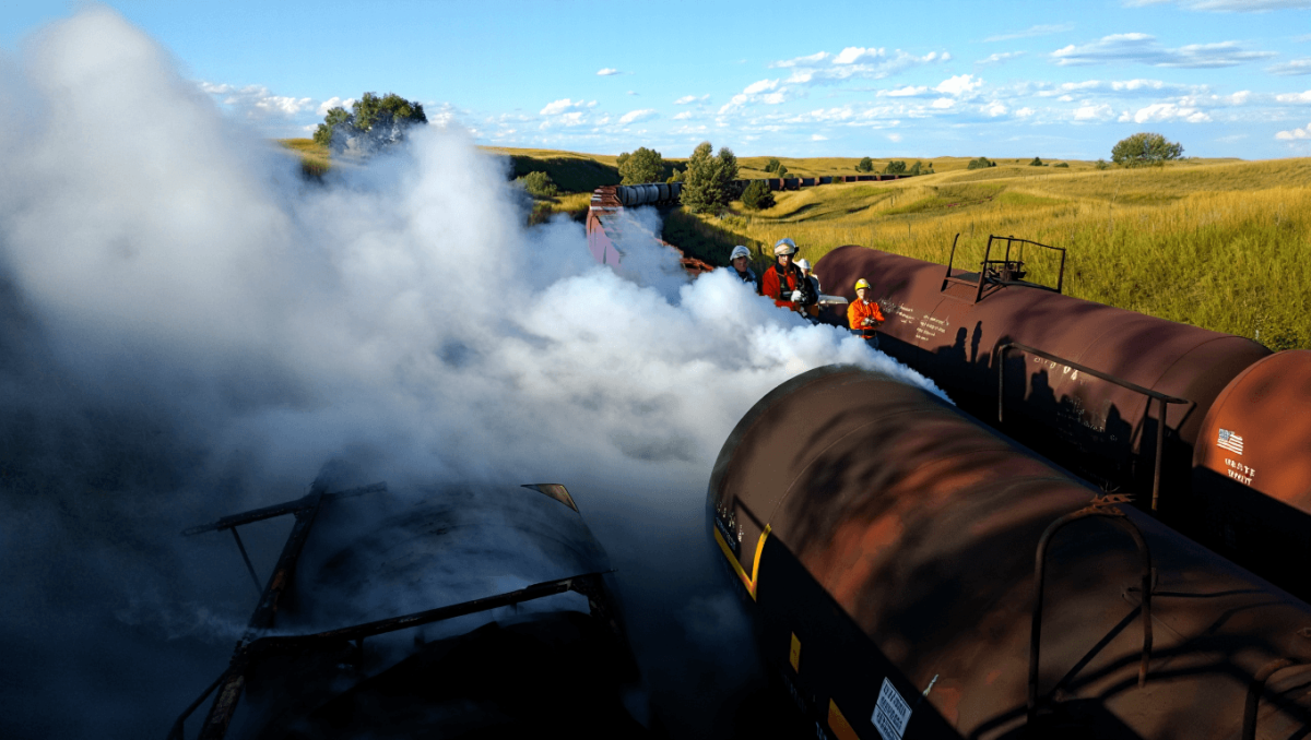 NTSB says fiery 2024 North Dakota derailment proves the need to replace flawed tank cars