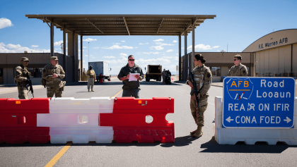 FE Warren AFB provides road closure, gate operations update