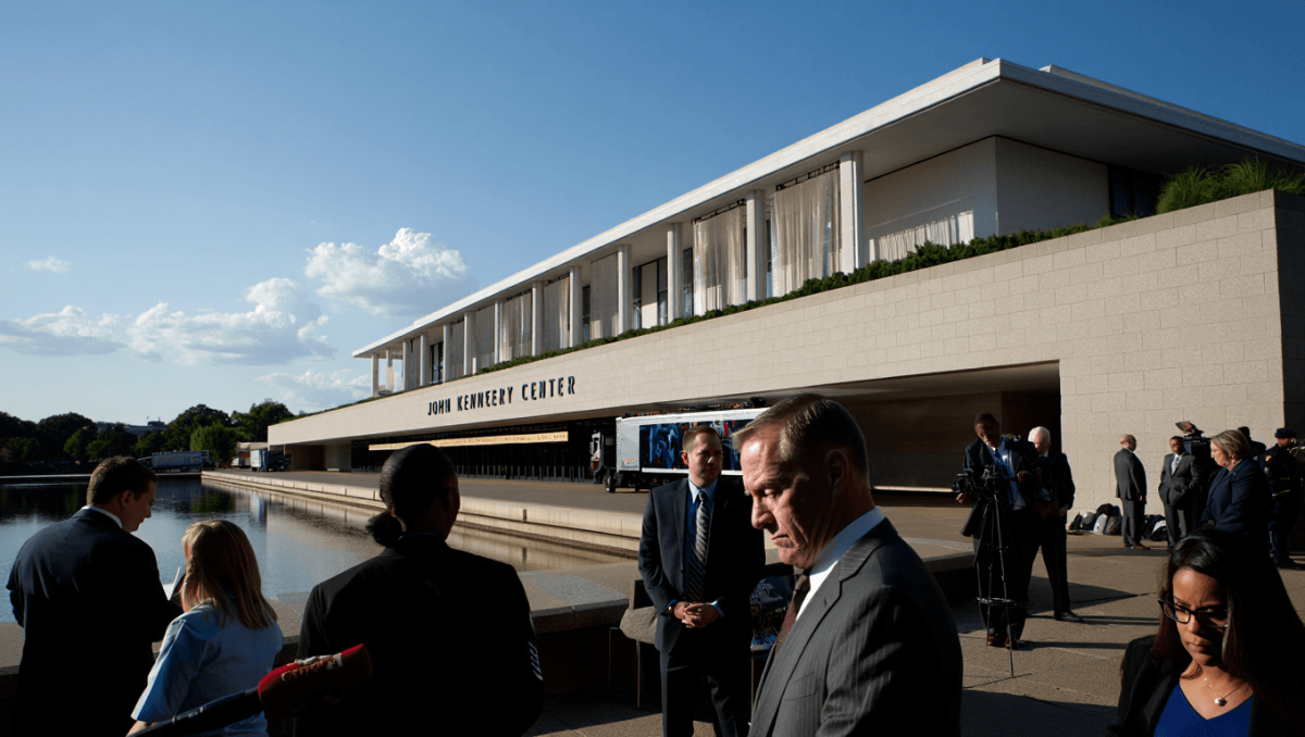 Judges deny request to return Trump’s name to Kennedy Center pending an appeal