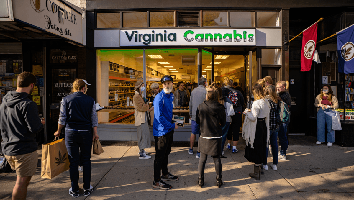 Virginia to allow recreational marijuana to be sold in retail stores beginning in 2027