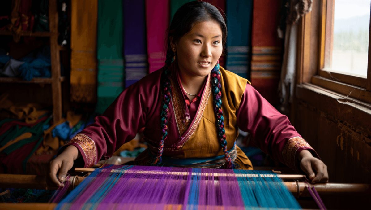 A Tibetan cooperative keeps a centuries-old weaving tradition alive