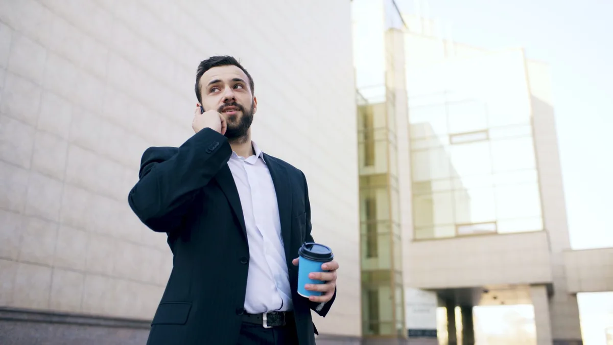 Person speaking with clarity and confidence in conversation