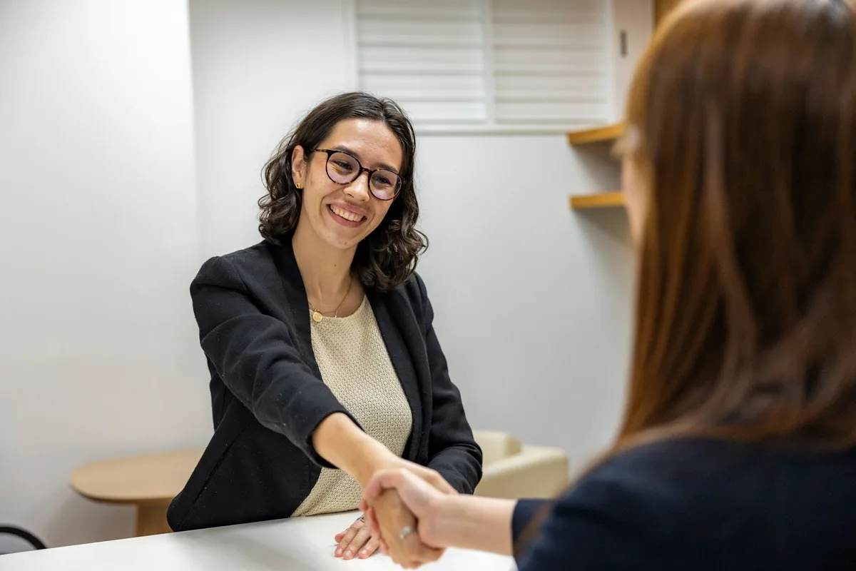 Military recruiter discussing service benefits with a potential recruit