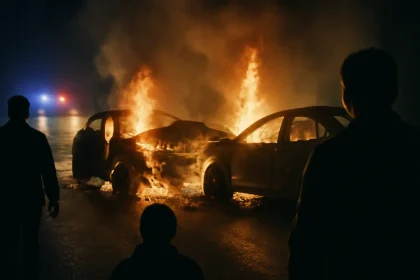 Wrong-way driver kills unborn baby: pregnant woman left grieving after fiery crash