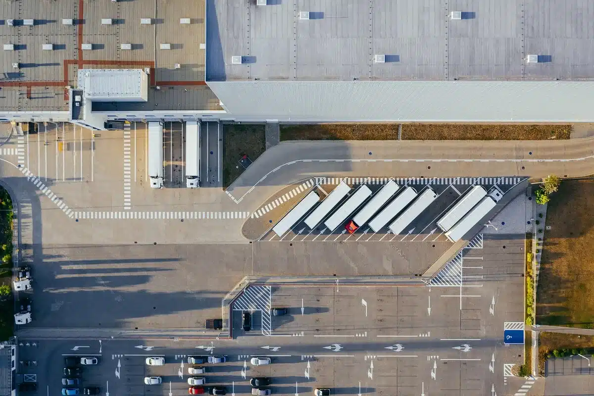 Large industrial distribution center representing major North Range Business Park facilities