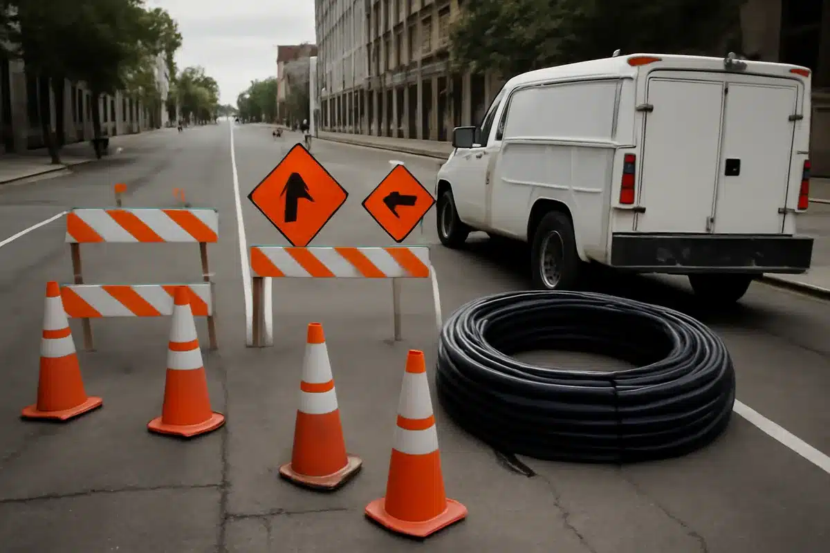 Eastbound 19th Street closed three weeks for utility work: expect major delays