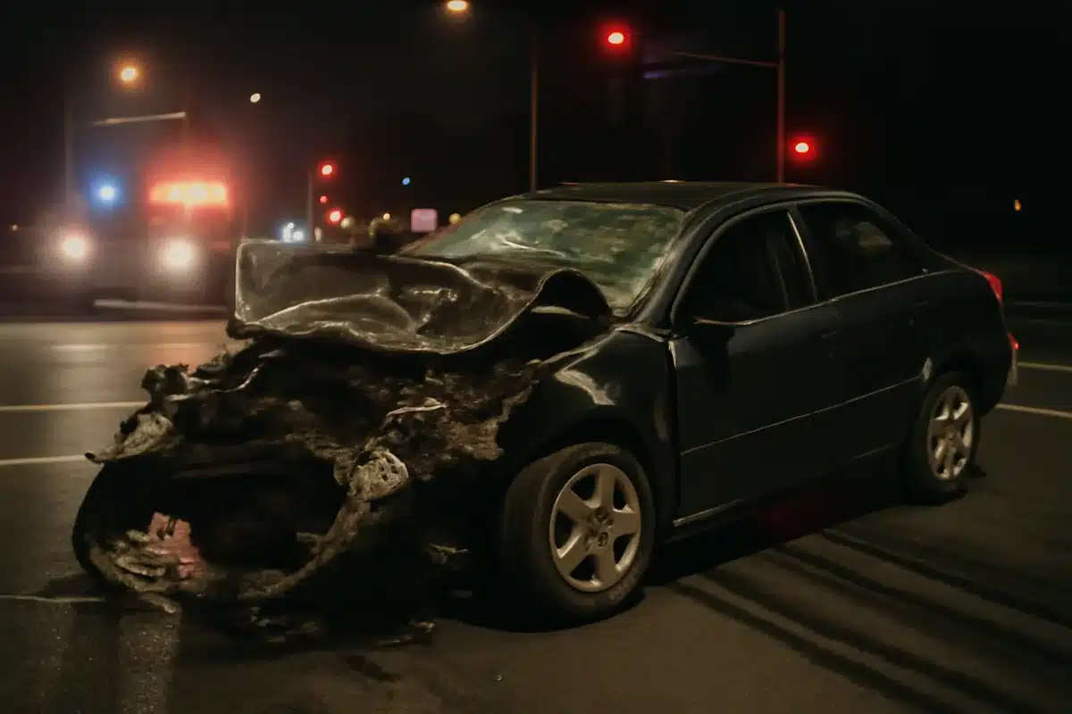 Pregnant woman suffers miscarriage after Mercedes hits couple's car at 94 mph: police