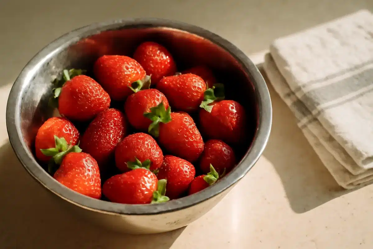 Strawberries: expert tips to wash away pesticides and bacteria