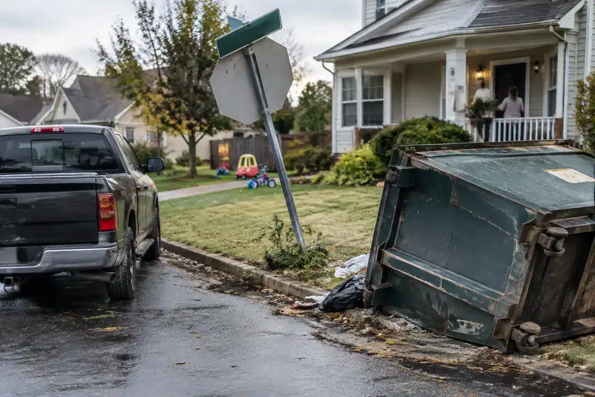 Felony property damage charge for Laramie County man after truck rampage with child inside