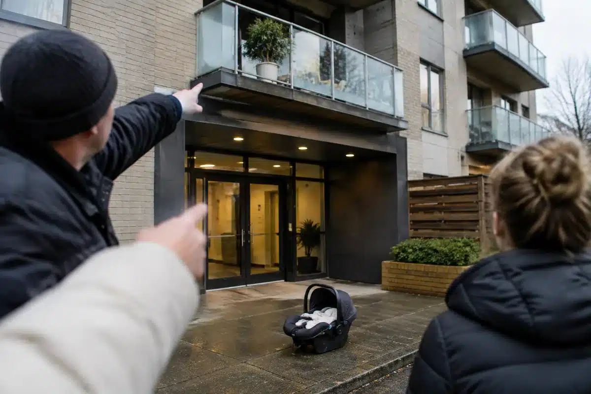 Mother and baby hurled from 15th-floor balcony after her frantic plea, reports say